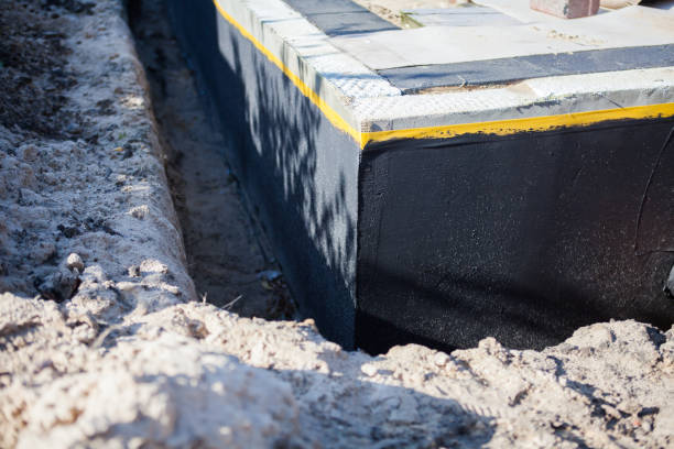 Professional Interior Drainage System technician working in Salem, NJ